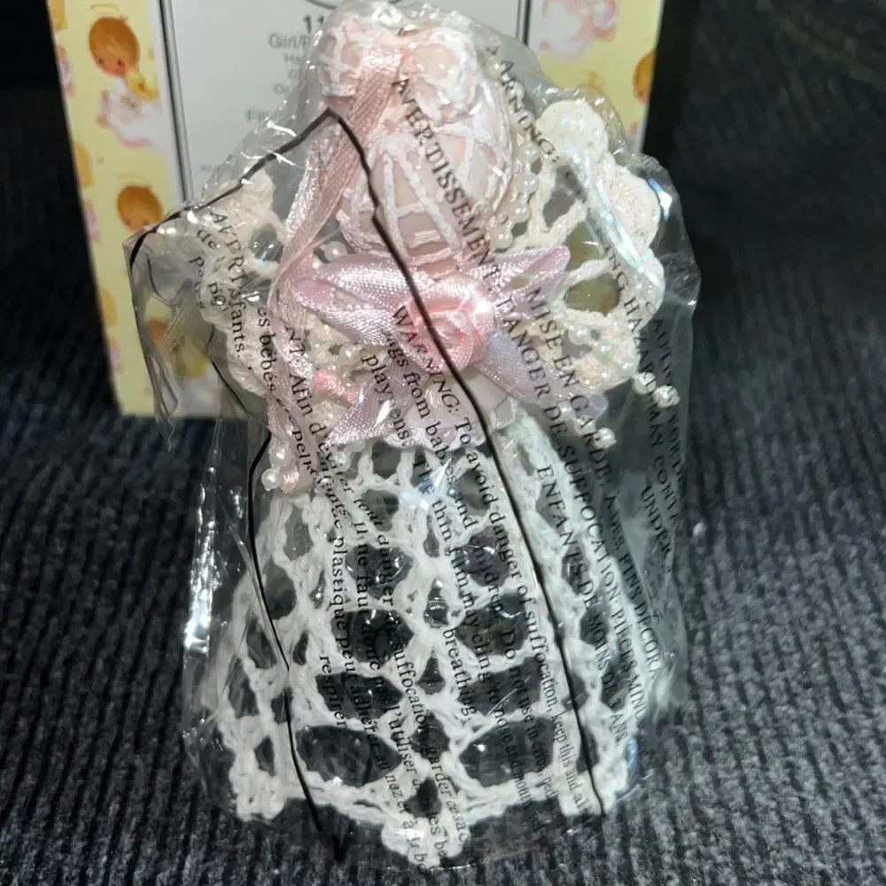 Precious Moments Girl with Bird Hanging Ornament #113628 | 2003 Enesco